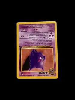 Pokemon TCG Fossil Gengar 20/62 Non-Holo Rare Card - Image 3