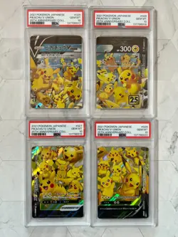 PSA10 4 Card Pokemon card 25th Anniversary Pikachu V Union s8a Japanese continu - Image 1