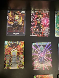 Dragon Ball Super Card Game Joblot Gold Rare Cards See Photos lot b - Image 2