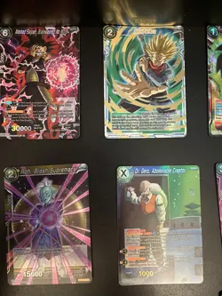 Dragon Ball Super Card Game Joblot Gold Rare Cards See Photos lot b - Image 3