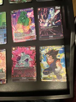 Dragon Ball Super Card Game Joblot Gold Rare Cards See Photos lot b - Image 4