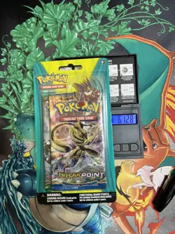 Pokemon TCG XY BreakPoint XY Fates Collide Blister 2 Packs Mega Gengar Pin 2016 - Image 1