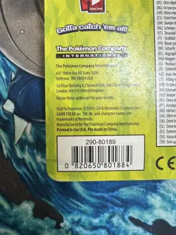 Pokemon TCG XY BreakPoint XY Fates Collide Blister 2 Packs Mega Gengar Pin 2016 - Image 5