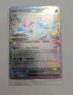 Pokemon Glaceon ex 026/131 Stamped Prismatic Evolutions Surprise Promo - Sealed - Image 1