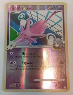 Pokemon Tcg Espeon Elite 4 Reverse Holo Rare 18/111 Rising Rivals - Image 1