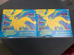 2x Ascended Heroes Pokemon Center ETBs SEALED In Hand - Image 1