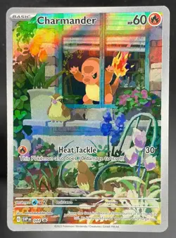 2023-25 Pokemon S&V Black Star Promos Charmander #044 LP-NM - Image 1