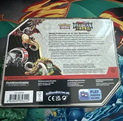 Pokemon TCG Charizard EX Paldean Fates Tin - Image 2