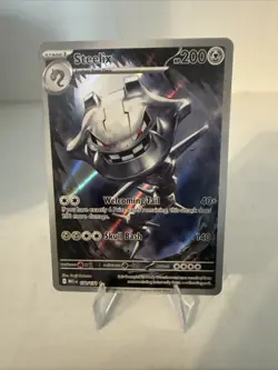 Pokemon Mega Evolution Steelix 150/132 Illustration Rare IR NM - Image 1