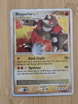 Rhyperior LV.X Holo 145/146 Pokemon Legends Awakened Ultra Rare 2008 - Image 1