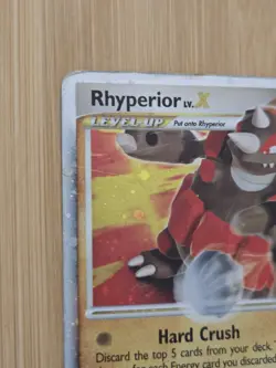 Rhyperior LV.X Holo 145/146 Pokemon Legends Awakened Ultra Rare 2008 - Image 2