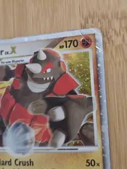 Rhyperior LV.X Holo 145/146 Pokemon Legends Awakened Ultra Rare 2008 - Image 3