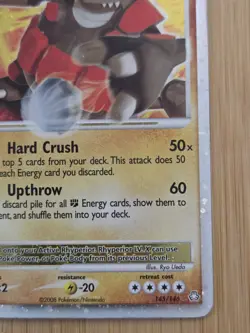 Rhyperior LV.X Holo 145/146 Pokemon Legends Awakened Ultra Rare 2008 - Image 5