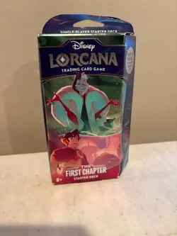 Disney Lorcana: The First Chapter Starter Deck - SEALED - 1st Wave! - Image 1