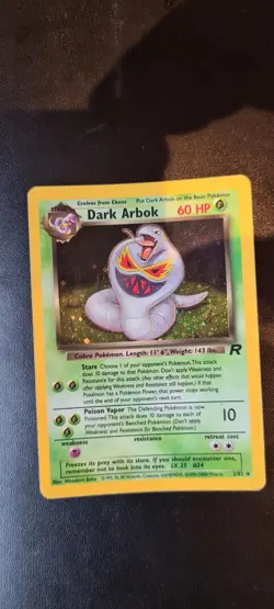 Dark Arbok 2/82 | Team Rocket | Holo Pokemon Card HP - Image 1