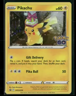 Pikachu SWSH234 - Pokemon TCG SWSH: Sword & Shield Promo Cards NM - Image 1