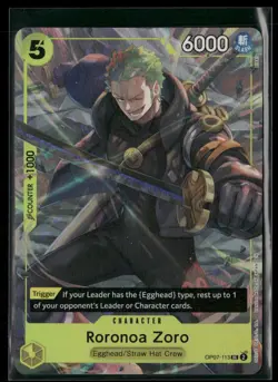 Roronoa Zoro (Illustration Box Vol.3) OP07-113 - One Piece TCG Promotion Cards - Image 1