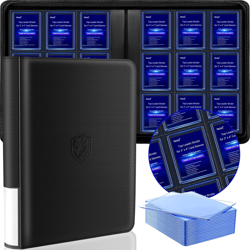 Toploader Binder for TCG, Trading & Sports Cards - 9-Pocket Ringless Design Hold - Image 1