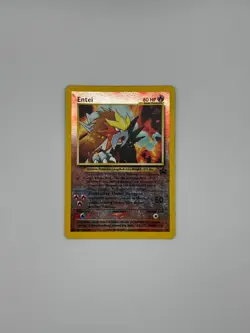 Entei Reverse Holo 34/53 Promo WoTC Vintage Promo Card MP - Image 1