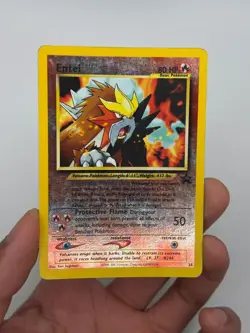 Entei Reverse Holo 34/53 Promo WoTC Vintage Promo Card MP - Image 3