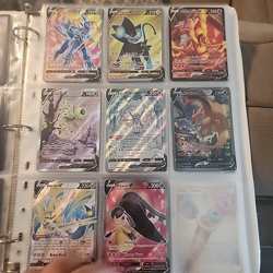Lot Of 63 TCG pokemon cards. V's, V-stars, V-maxes, EX's, GX's, Trainers - Image 2