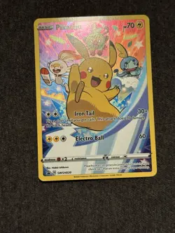 Pikachu SWSH020 SWSH: Sword & Shield Promo Cards Holo - Image 2