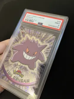 Gengar #94 PSA 9 MINT Vintage Pokemon Card Holo Rare 2000 Topps Pokemon T.V. - Image 3