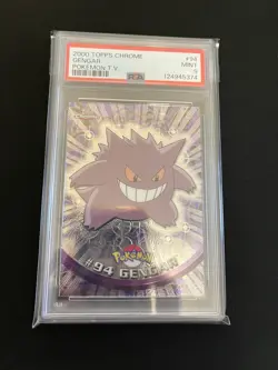 Gengar #94 PSA 9 MINT Vintage Pokemon Card Holo Rare 2000 Topps Pokemon T.V. - Image 5