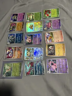 Pokemon Card Lot (15 Cards) Pokeball And 1 master ball More Than One Card Set - Image 1