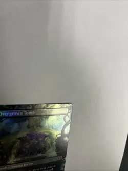 Overgrown Tomb Borderless Foil Card #0350 MTG LP - Image 3