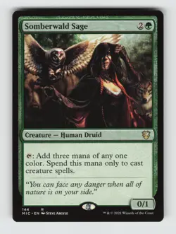 Somberwald Sage*Non-Foil* Commander: Innistrad: Midnight Hunt 144 NM - Image 1