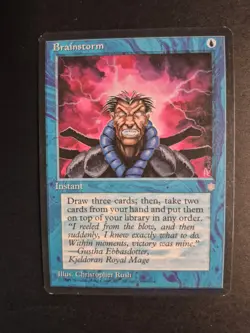 Brainstorm (Ice Age) Regular MTG - Image 1