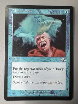 Mental Note - Judgment Regular Magic The Gathering MTG - Image 1