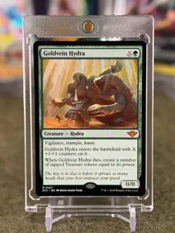 Goldvein Hydra MYTHIC #167 Outlaws of Thunder Junction OTJ Magic MTG - Image 1