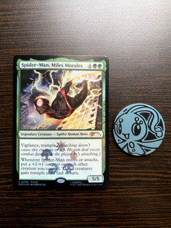 Spider-Man, Miles Morales - Foil NM - Spider-Man Magic The Gathering P0008 - Image 2