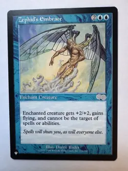 MTG Zephid's Embrace | The List Reprints Regular NM - Image 1