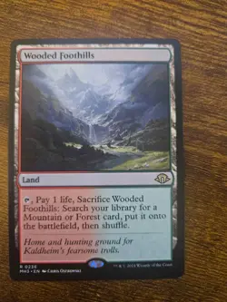 Wooded Foothills | MTG Magic the Gathering Modern Horizons 3 MH3 #0236 NM - Image 1