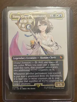 Yuna, Grand Summoner (Borderless) Commander: Final Fantasy Regular - Image 1