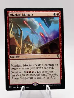 Mizzium Mortars 803 Commander Baldur's Gate CLB MTG LP - Image 1