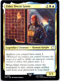 #103 Elder Owyn Lyons Universes Beyond: Fallout Uncommon - Image 1