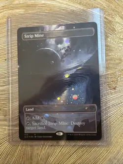 Strip Mine (Borderless) (Galaxy Foil) Secret Lair Drop Foil - Image 1