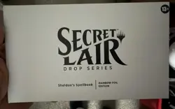 MTG Secret Lair - SHELDON'S SPELLBOOK [SEALED RAINBOW FOIL] Magic the Gathering - Image 1