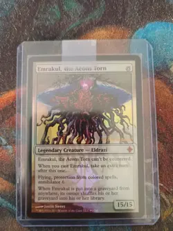 MTG Emrakul, the Aeons Torn Rise of the Eldrazi Promo Foil, FREE SHIPPING! - Image 1