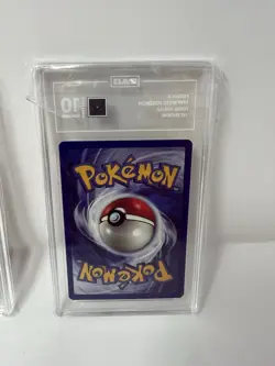 TAG 10 GEM MINT 1999 POKEMON FOSSIL 53 PSYDUCK 1ST EDITION ENGLISH - Image 2
