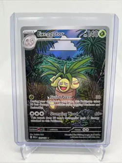 Pokemon TCG Exeggutor 135/132 ME01: Mega Evolution Illustration Rare Near Mint - Image 1