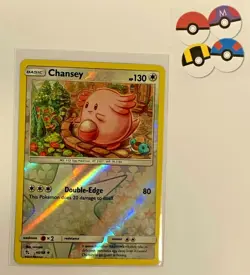 Chansey 46/68 Reverse Holo Hidden Fates Pokemon Card MINT - Image 1