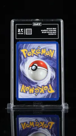 2000 Pokemon Rocket 1st Edition #36 DARK GLOOM TAG 7.5 PSA BGS - Image 2