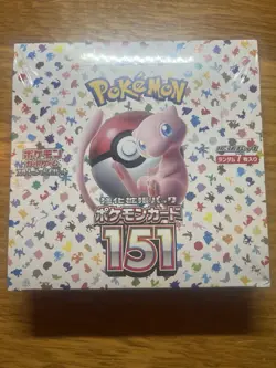 Pokemon 151 Scarlet & Violet Pokemon Card 151 Booster Box sv2a Factory Sealed JP - Image 1