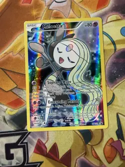 Meloetta - XY120 Black Star Promo Full Art Pokemon - NM - Image 1