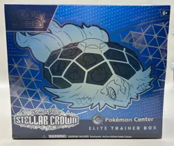 Pokemon Stellar Crown POKEMON CENTER ETB – Factory Sealed – Brand New - Image 1